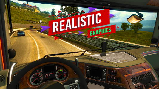 اسکرین شات بازی Truck Driving Simulator Real 1