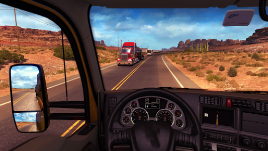 اسکرین شات بازی 3D Truck Traffic Simulator Real 1