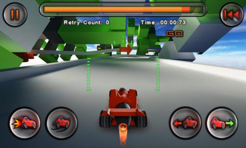 اسکرین شات بازی Jet Car Stunts Lite 2