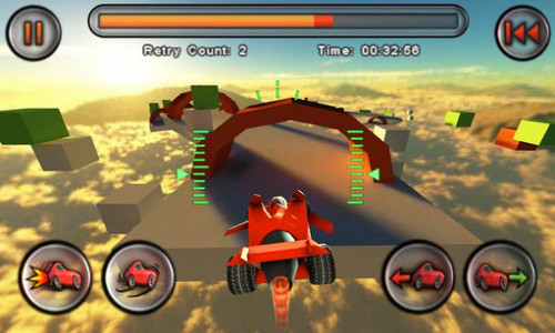 اسکرین شات بازی Jet Car Stunts Lite 3