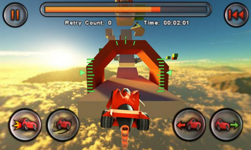 اسکرین شات بازی Jet Car Stunts Lite 4
