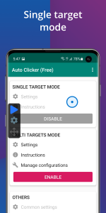 اسکرین شات برنامه Auto Clicker - Automatic tap 2