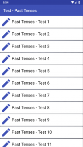 اسکرین شات 5 برنامه English Grammar in Use & Test