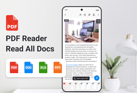اسکرین شات 1 برنامه PDF Reader, All PDF Viewer