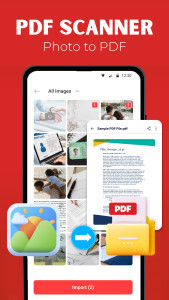 اسکرین شات 1 برنامه PDF Reader - PDF Converter