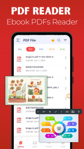 اسکرین شات برنامه PDF Reader: Ebook PDFs Reader 1