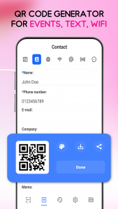 اسکرین شات برنامه QR Scanner - Barcode Reader 8