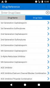 اسکرین شات برنامه Micromedex Drug Reference 2