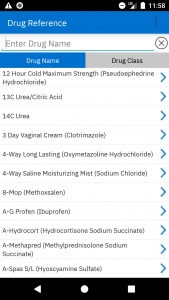 اسکرین شات برنامه Micromedex Drug Reference 1