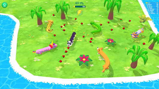 اسکرین شات بازی Snake Arena: Snake Game 3D 6