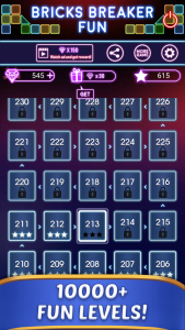 اسکرین شات 8 بازی Bricks Breaker Fun
