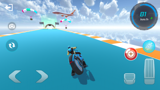 اسکرین شات بازی Super Hero Bike Stunt Racing 5