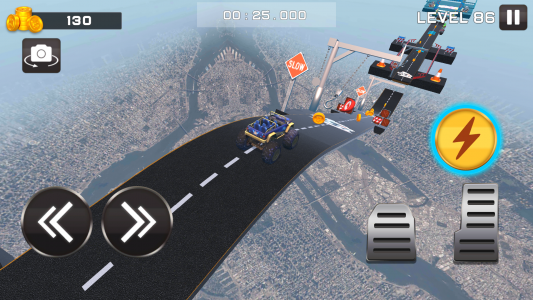 اسکرین شات بازی SuperHero Car Stunt Race City 4