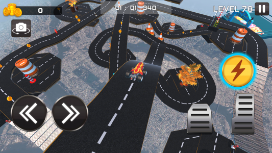 اسکرین شات بازی SuperHero Car Stunt Race City 5
