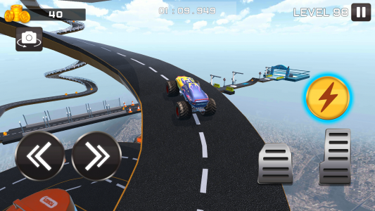 اسکرین شات بازی SuperHero Car Stunt Race City 6