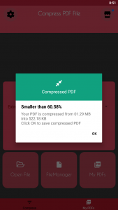 اسکرین شات برنامه Compress PDF - PDF Compressor 2