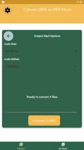 اسکرین شات برنامه Convert WMA to MP3 file 2