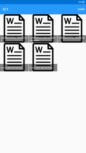 اسکرین شات 1 برنامه Word to PDF Converter
