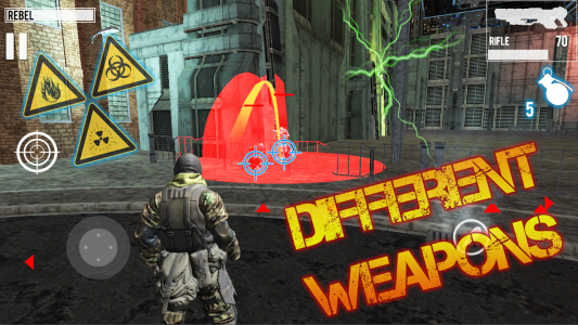 اسکرین شات 3 بازی Cyber Force Strike: ShootGames