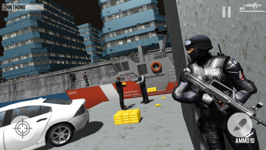 اسکرین شات بازی SWAT Dragons City Shooter Game 2