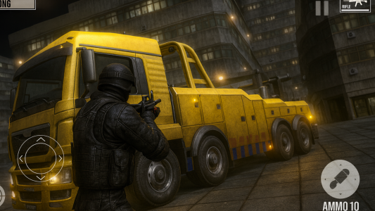 اسکرین شات 5 بازی SWAT Dragons City Shooter Game