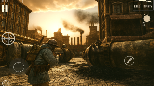 اسکرین شات 6 بازی Steampunk Strike Shooting Game