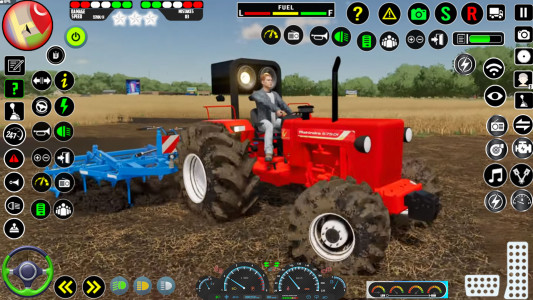 اسکرین شات بازی Indian Tractor Games Simulator 5