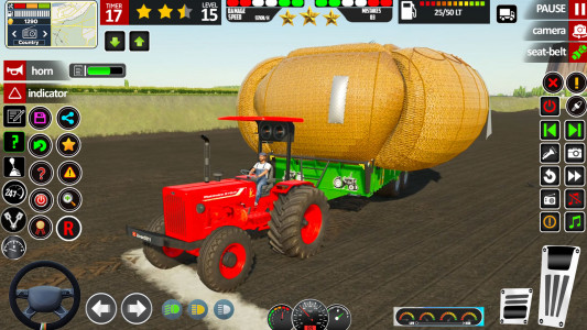 اسکرین شات 3 بازی Indian Tractor Games Simulator