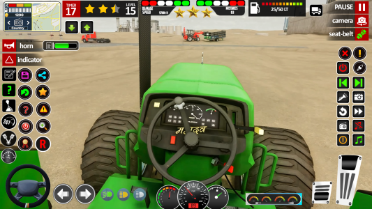 اسکرین شات 2 بازی Indian Tractor Games Simulator