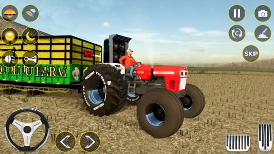 اسکرین شات 3 بازی Indian Tractor Games Simulator