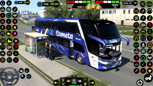 اسکرین شات 7 بازی Bus Simulator: City Bus Games