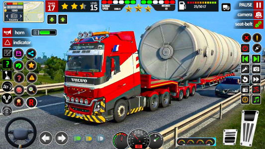 اسکرین شات بازی Cargo Truck Real Oil Tanker 2