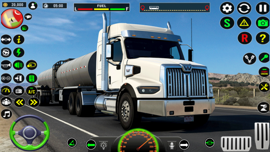 اسکرین شات بازی Drive Oil Tanker: Truck Games 1
