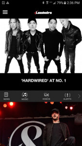 اسکرین شات برنامه Loudwire - Rock Music News 1