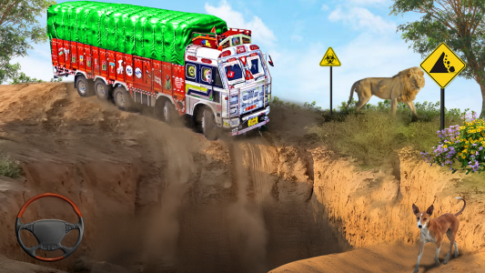 اسکرین شات بازی Real Indian Truck Simulator 3D 1