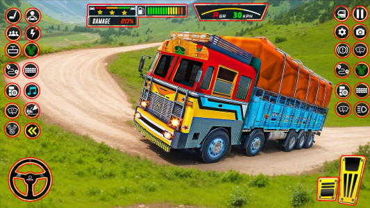 اسکرین شات بازی Real Indian Truck Simulator 3D 3