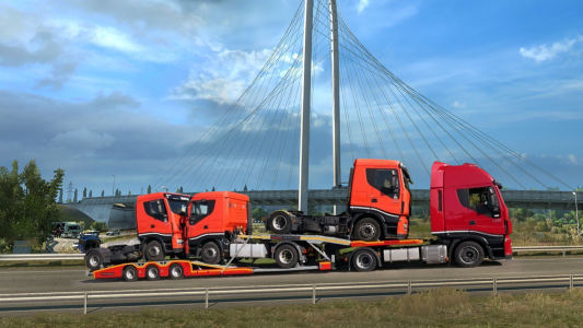 اسکرین شات بازی Car Transport Truck Simulator 4