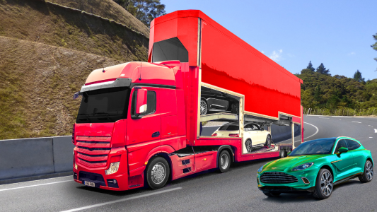 اسکرین شات بازی Car Transport Truck Simulator 2