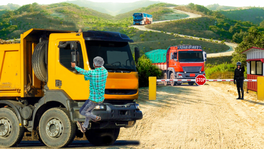 اسکرین شات بازی Europe Truck Driver Simulator 3