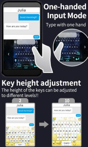 اسکرین شات 5 برنامه TS Big Keyboard [4Languages]