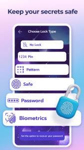 اسکرین شات 2 برنامه My Secret Diary with Lock