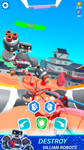 اسکرین شات بازی Mechangelion - Robot Fighting 4