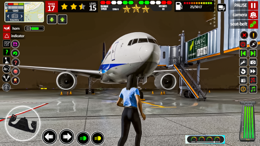 اسکرین شات 3 بازی Real Plane Game Simulator 3d