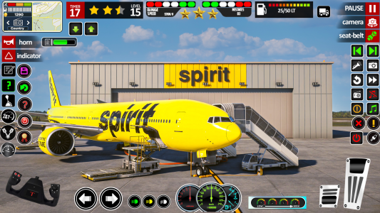 اسکرین شات 4 بازی Real Plane Game Simulator 3d