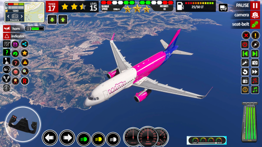اسکرین شات 2 بازی Real Plane Game Simulator 3d