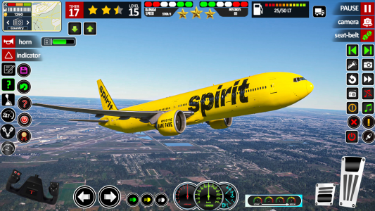 اسکرین شات 2 بازی Real Plane Game Simulator 3d