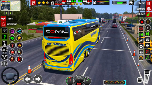 اسکرین شات 8 بازی City Bus Driving Game Bus Game