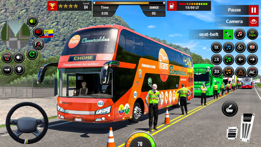 اسکرین شات 2 بازی City Bus Driving Game Bus Game