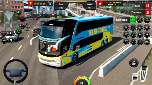 اسکرین شات 5 بازی City Bus Driving Game Bus Game