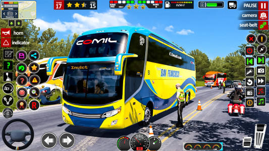 اسکرین شات 7 بازی City Bus Driving Game Bus Game